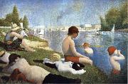 Bathers of Asnieres Georges Seurat